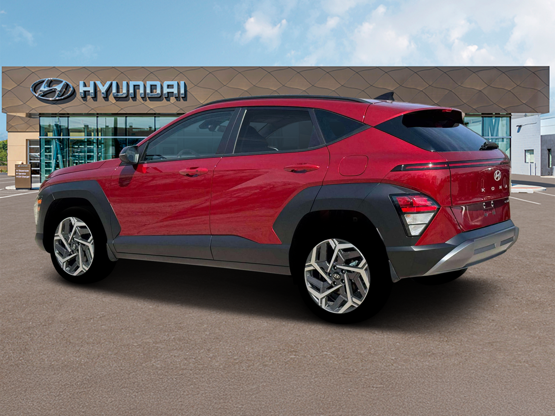 New 2026 Red Hyundai SEL Premium AWD image 4