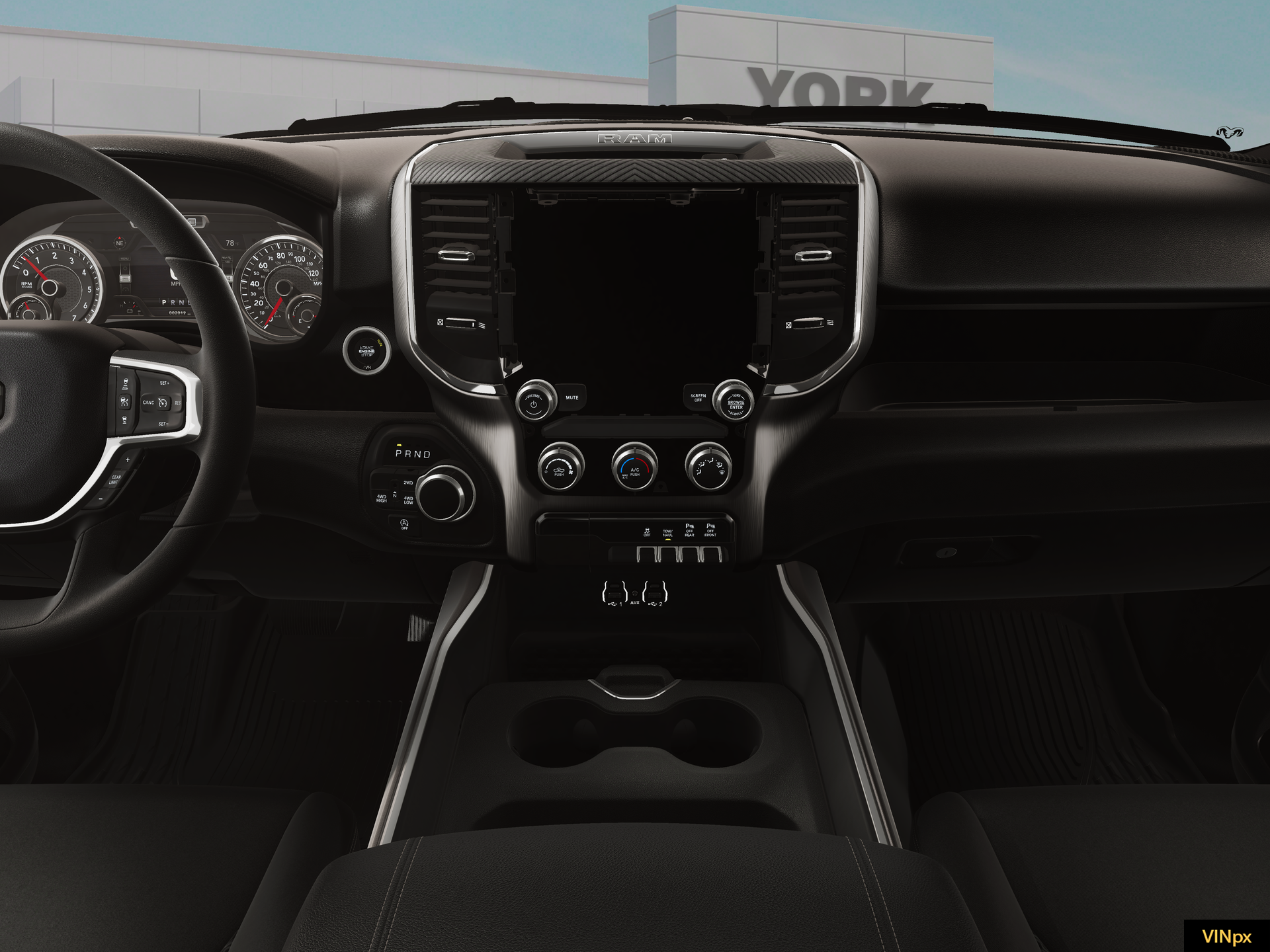 New 2026 Diamond Black Crystal Pearlcoat RAM Express image 18