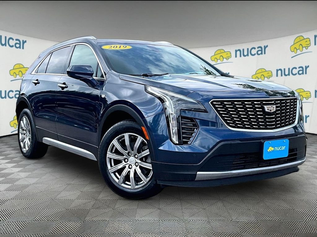 Used 2019 Blue Cadillac Premium Luxury image 1
