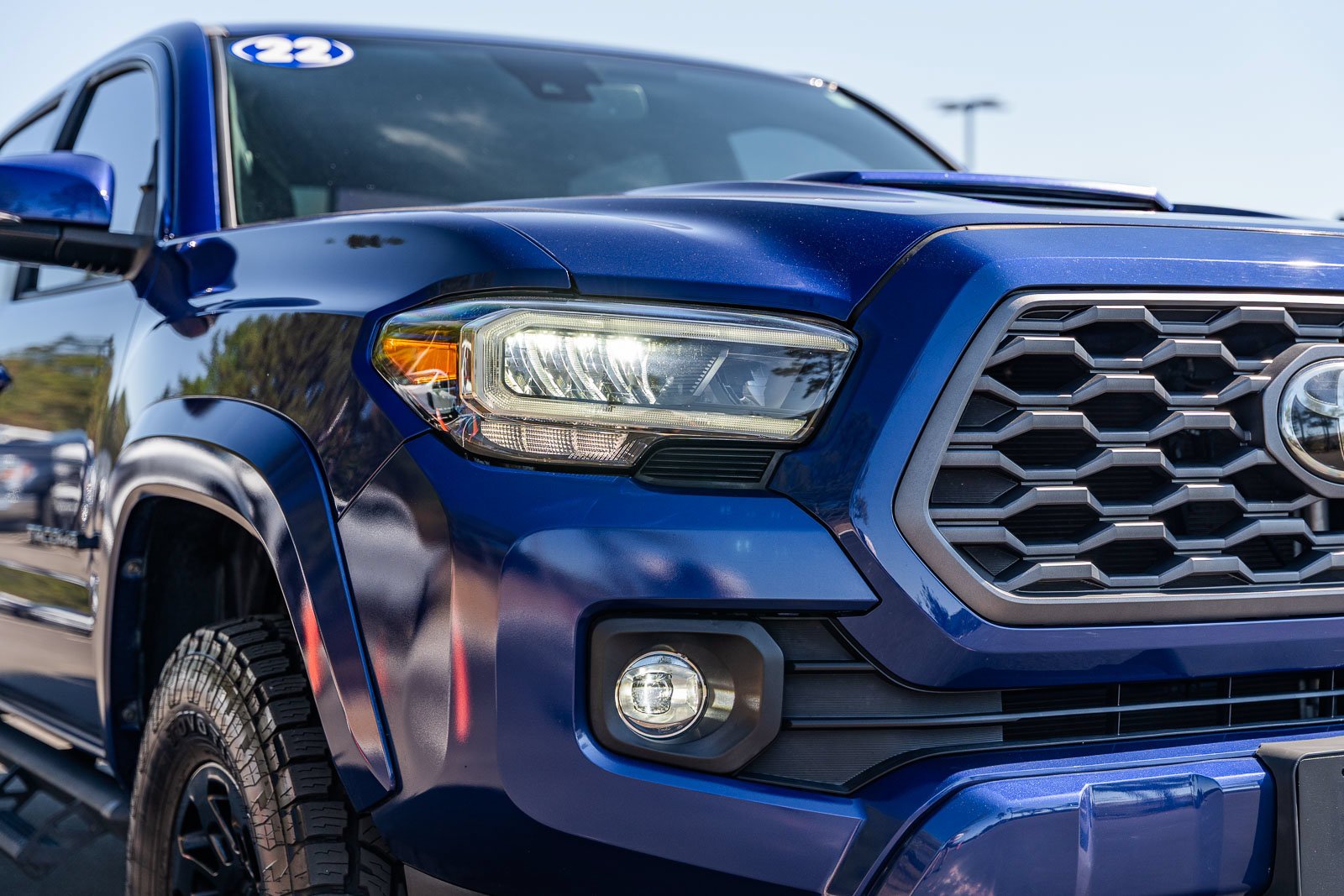 Certified Used 2022 Blue Toyota TRD Sport image 10