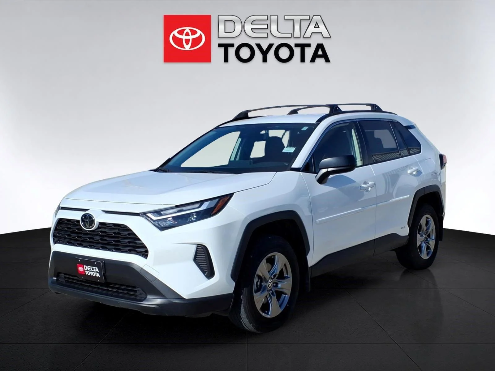 Used 2025 Ice Cap Toyota Hybrid LE image 1