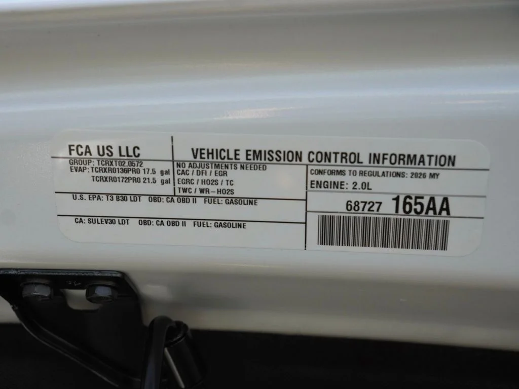 New 2026 Bright White Clear-Coat Exterior Paint Jeep Sport image 28