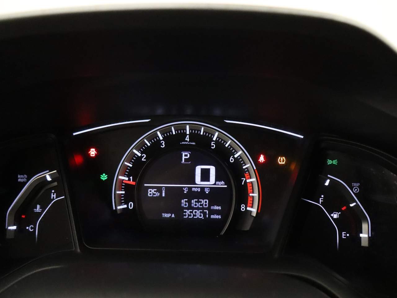 Used 2017 Taffeta White Honda LX image 4