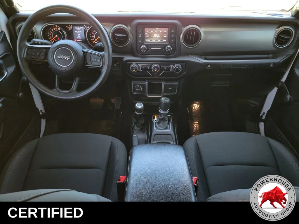 Used 2018 White Jeep Unlimited Sport image 18