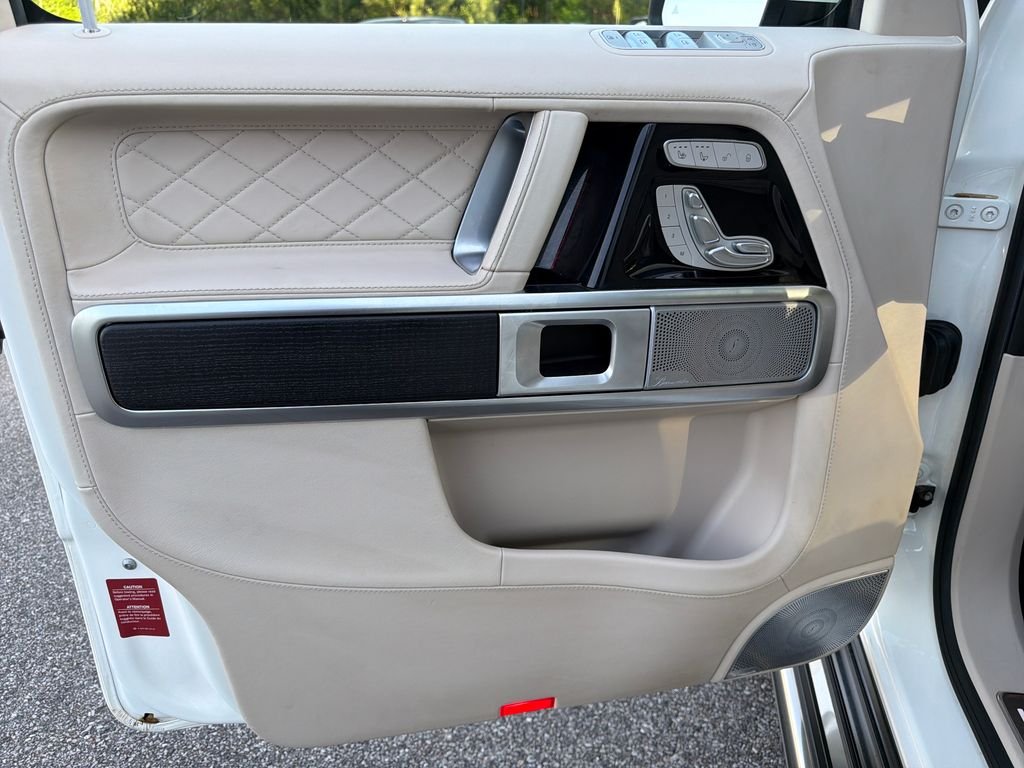 Used 2021 designo Diamond White Metallic Mercedes-Benz G 63 AMG® image 29