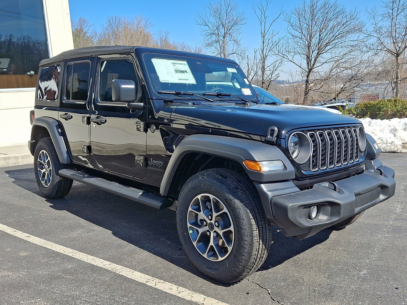 New 2026 Black Clear-Coat Exterior Paint Jeep Sport S image 2