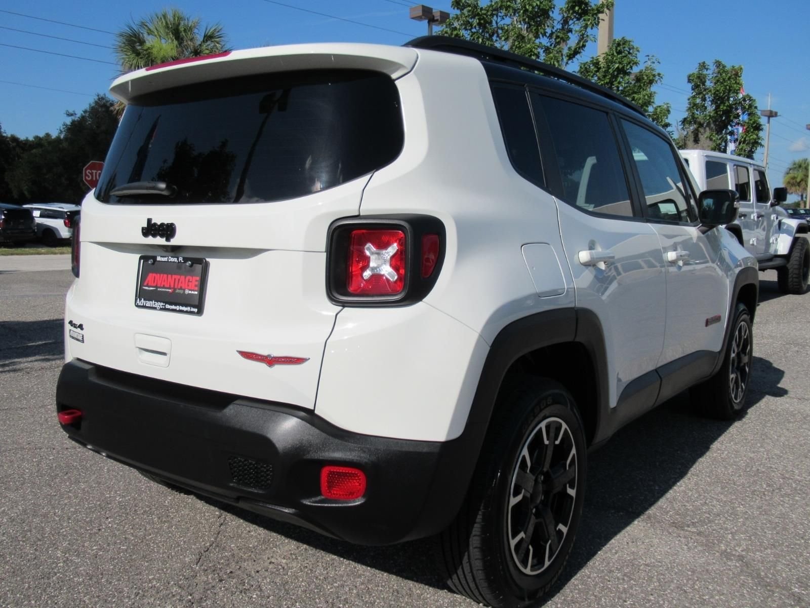 Certified Used 2023 White Jeep Trailhawk image 7