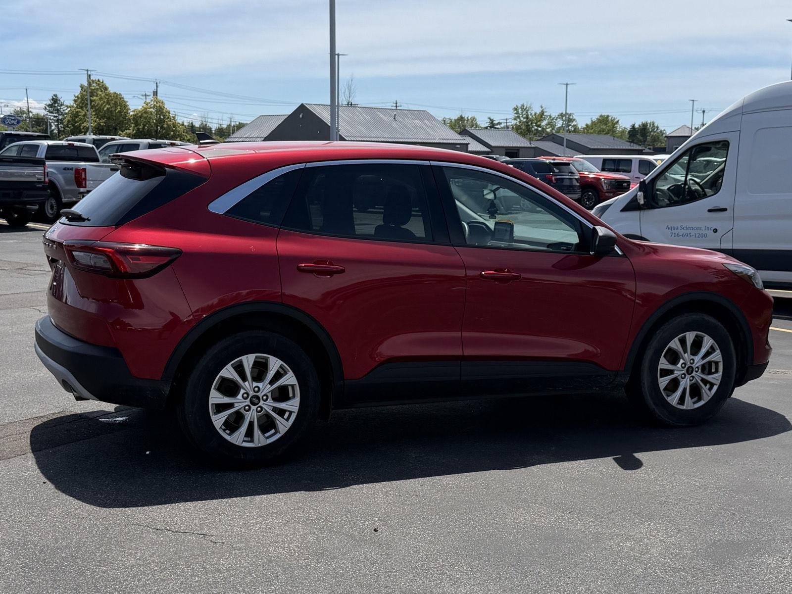 Used 2023 Rapid Red Metallic Tinted Clearcoat Ford Active image 4