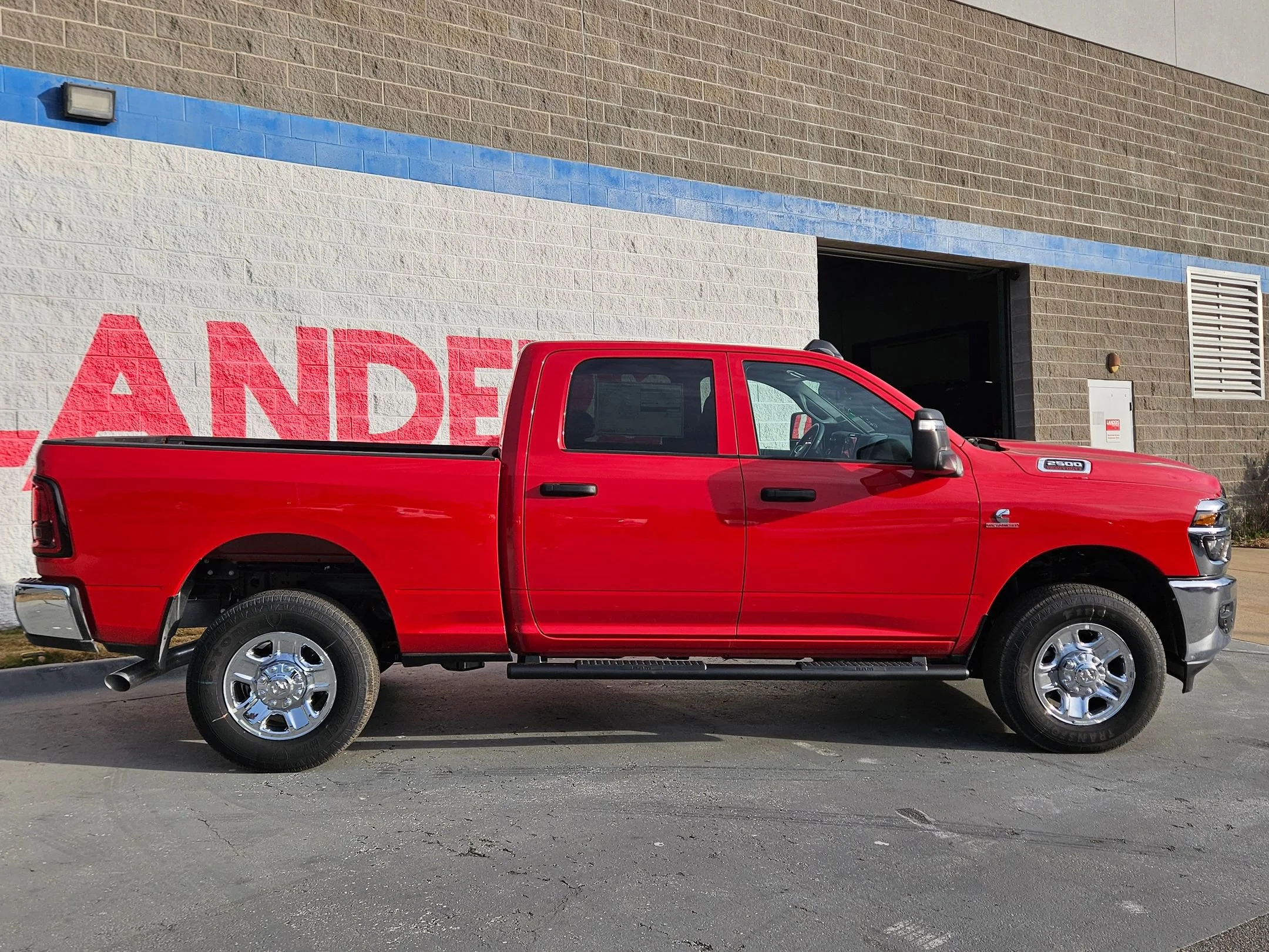 New 2026 Flame Red Clearcoat Ram Tradesman image 8