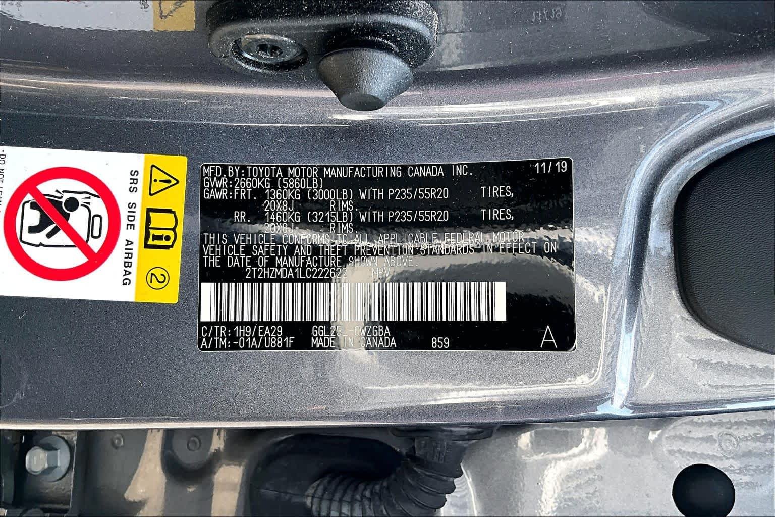 Used 2020 Nebula Gray Pearl Lexus  image 33