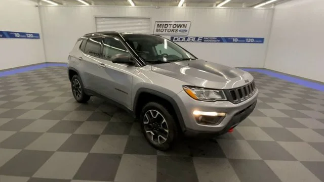 Used 2019 Jeep Compass Trailhawk with VIN 3C4NJDDB2KT721853 for sale in Warren, PA