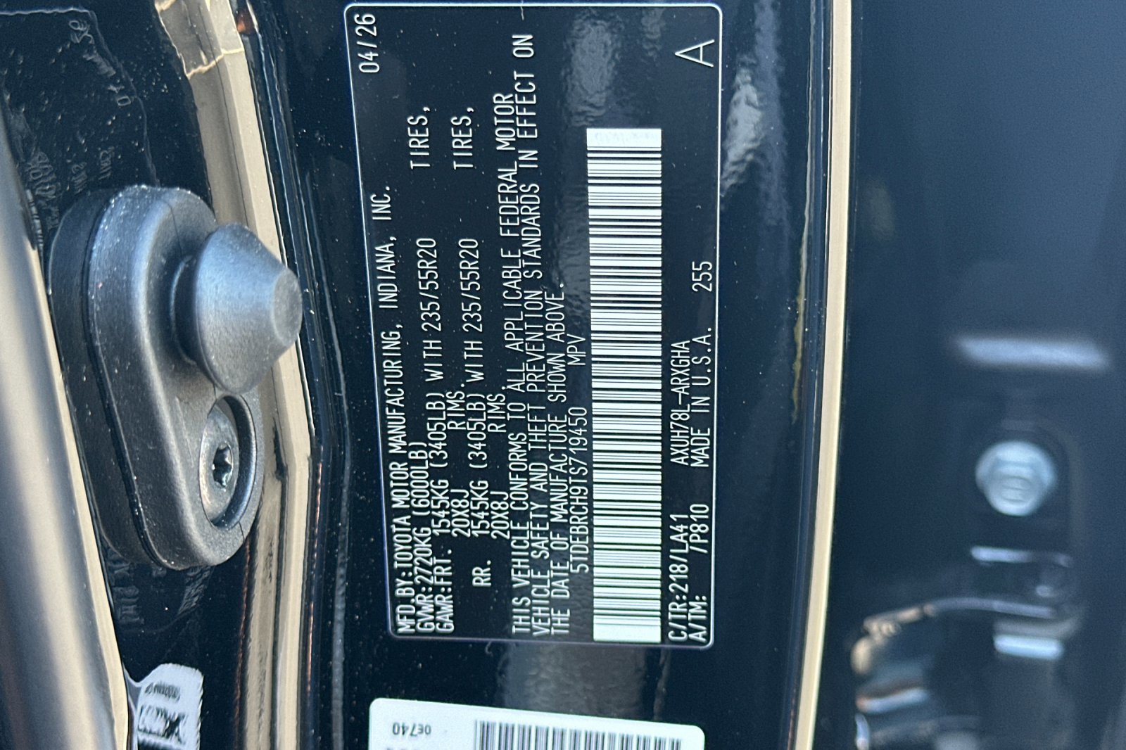 Certified Used 2026 Midnight Black Metallic Toyota Hybrid Platinum image 30