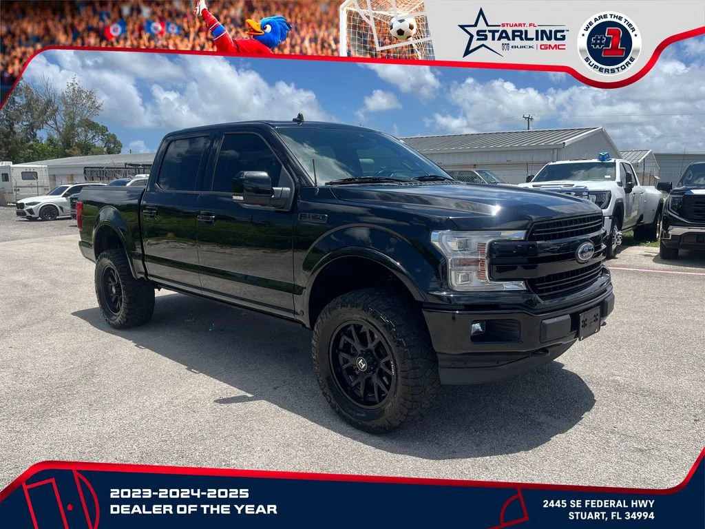 Used 2019 Black Ford LARIAT image 3