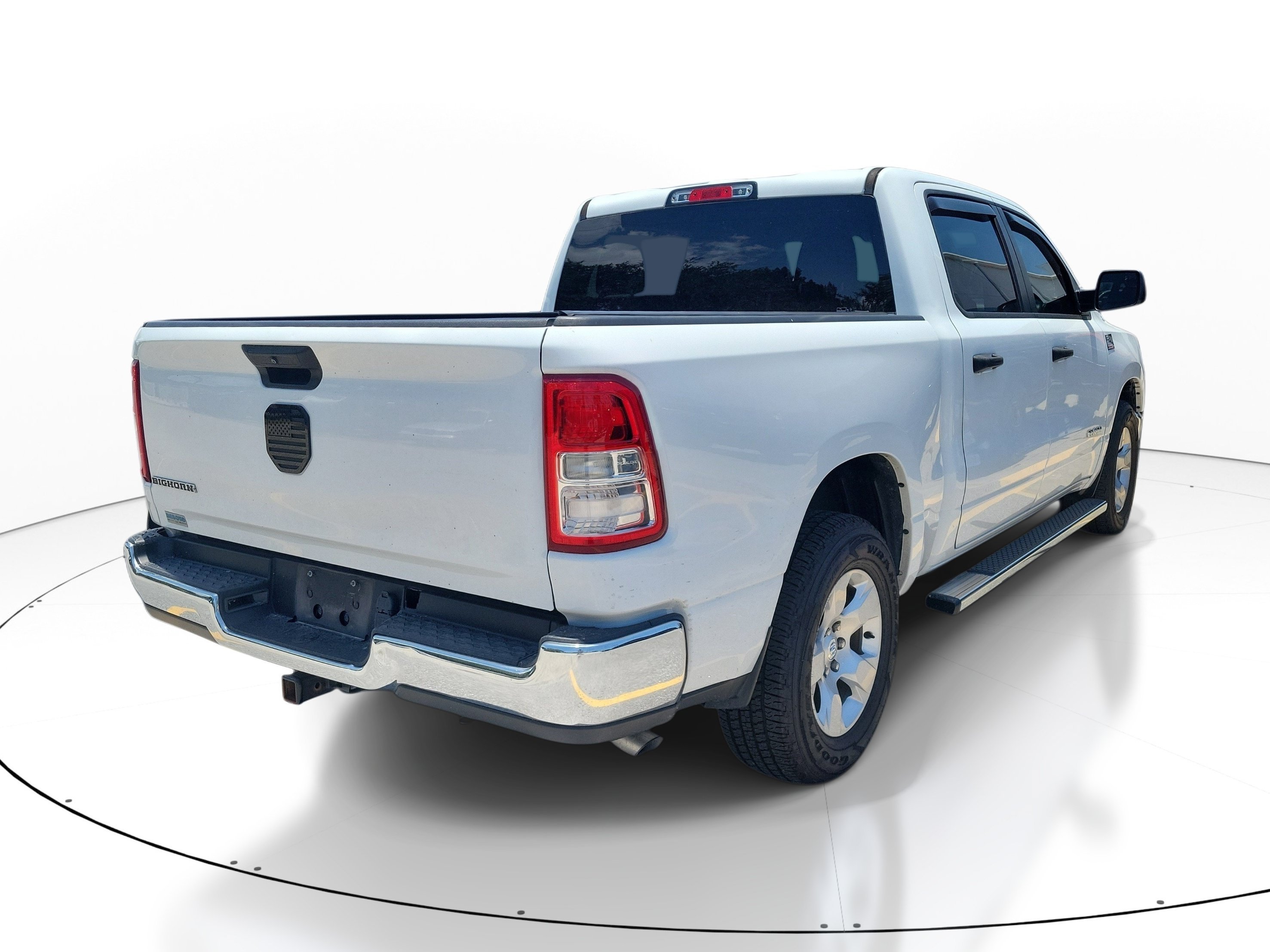 Used 2023 Bright White Clearcoat Ram Big Horn image 5