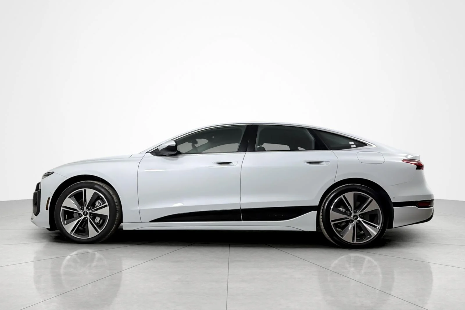 Used 2025 Glacier White Metallic Audi Premium RWD image 2