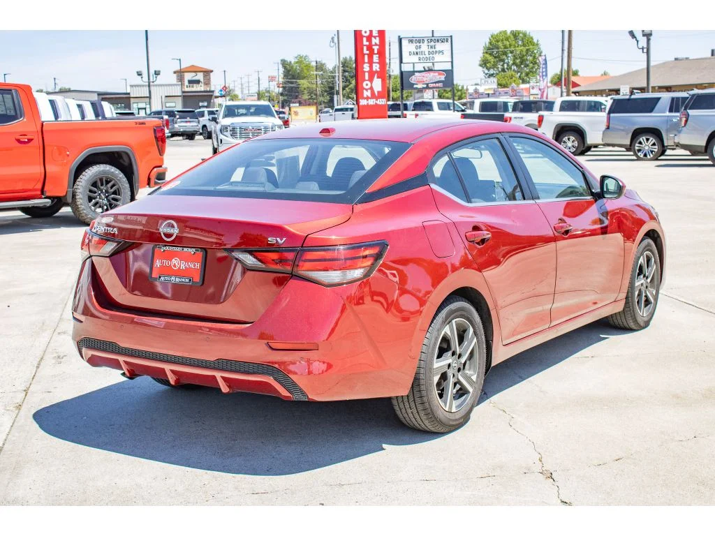 Used 2024 Scarlet Ember Tintcoat Nissan SV image 8