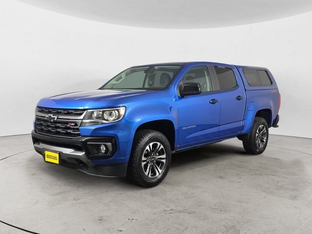 Certified Used 2022 Bright Blue Metallic Chevrolet Z71 image 1