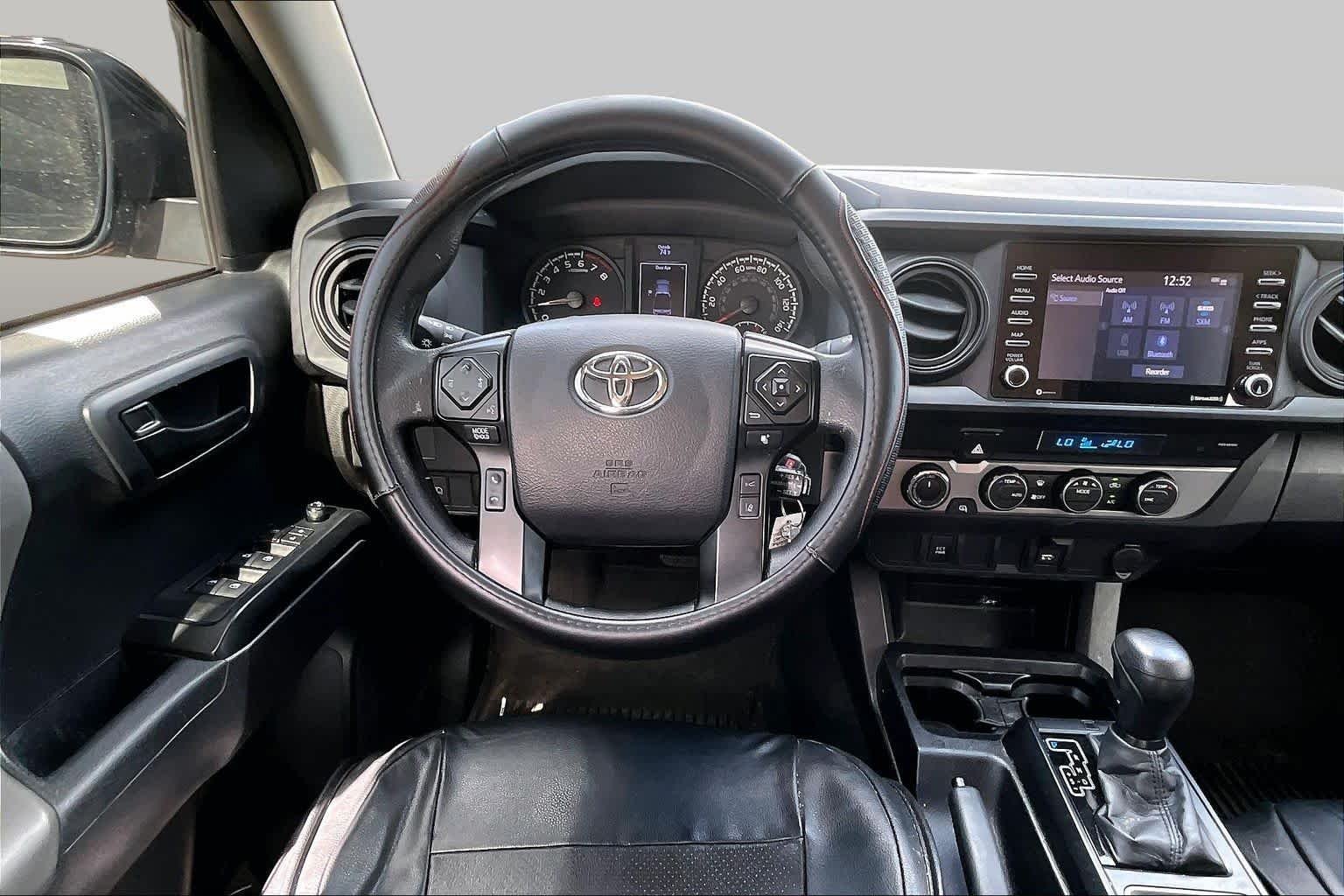 Used 2022 Midnight Black Metallic Toyota TRD Sport image 6