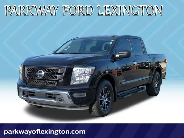 Used 2021 Black Nissan SV image 1