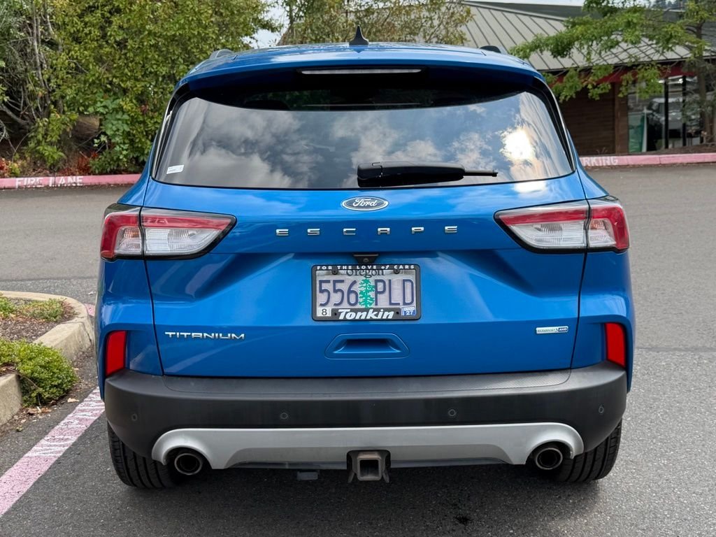 Used 2020 Blue Metallic Ford Titanium image 6