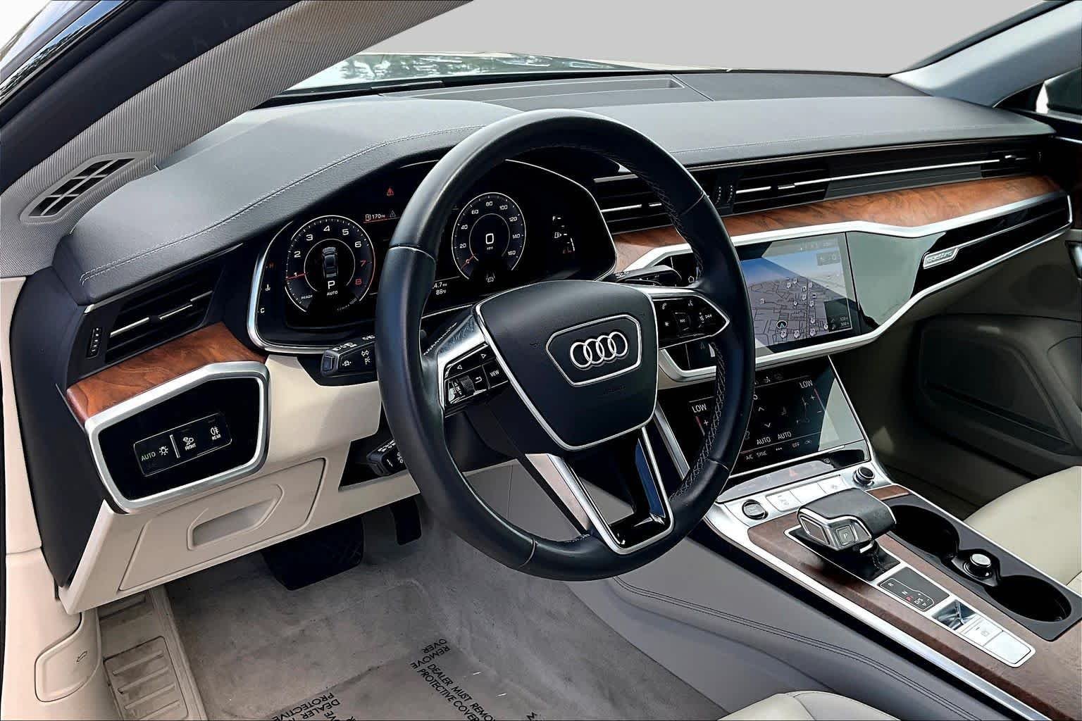 Used 2023 Chronos Gray Metallic Audi Premium Plus image 30