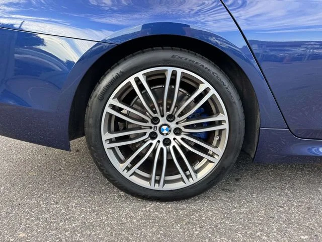 Used 2019 Blue BMW M550i xDrive image 12