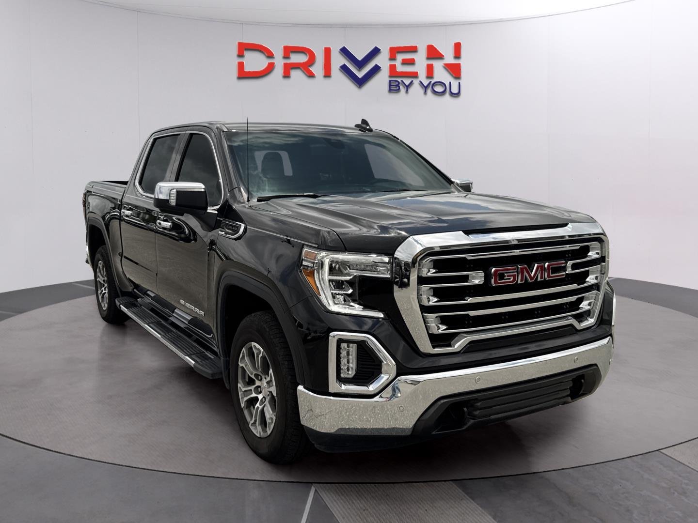 Used 2021 ONYX BLACK GMC SLT image 8