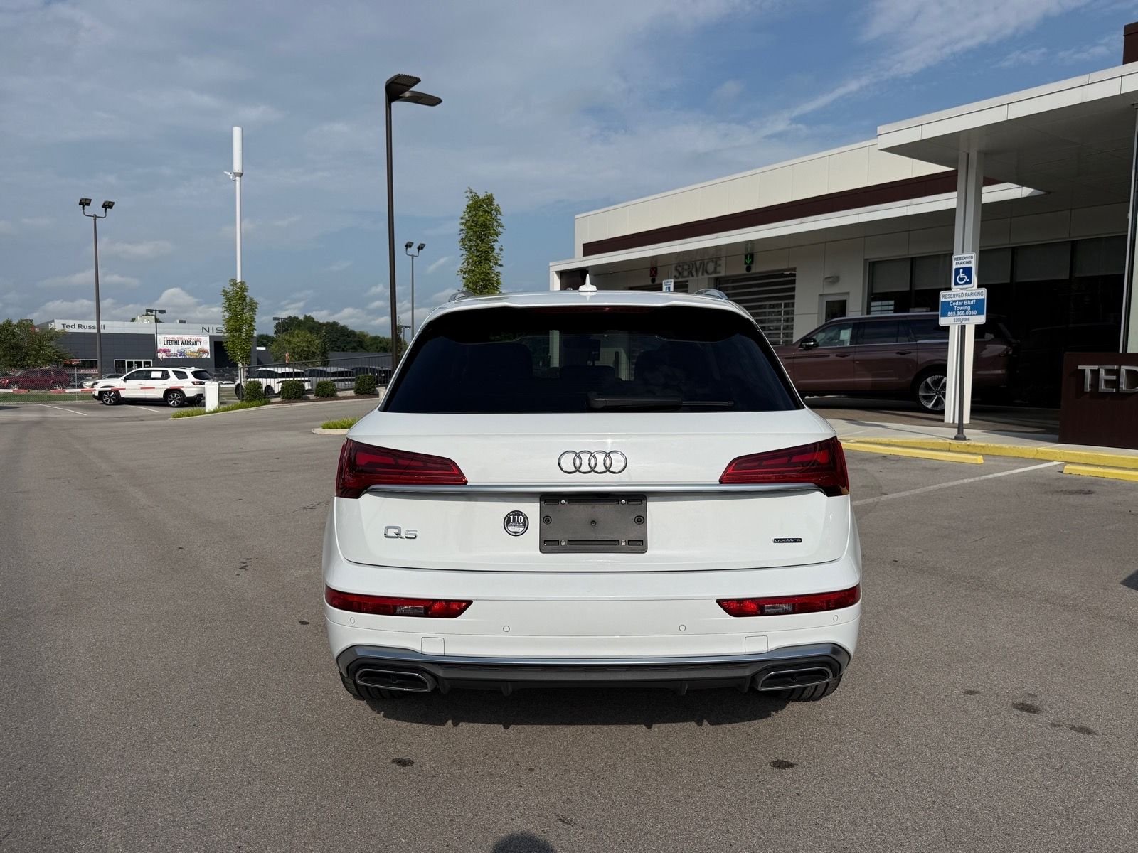 Used 2022 Glacier White Metallic Audi 45 S line Premium image 5