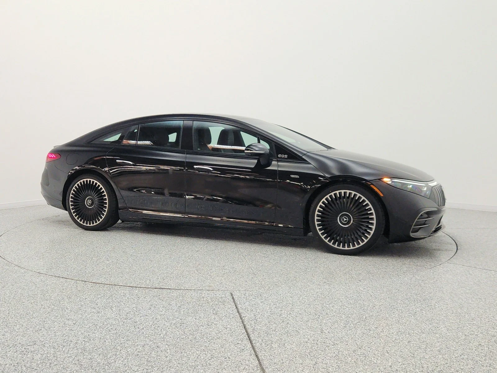Used 2023 Obsidian Black Metallic Mercedes-Benz AMG® EQS 4MATIC+ Sedan image 4