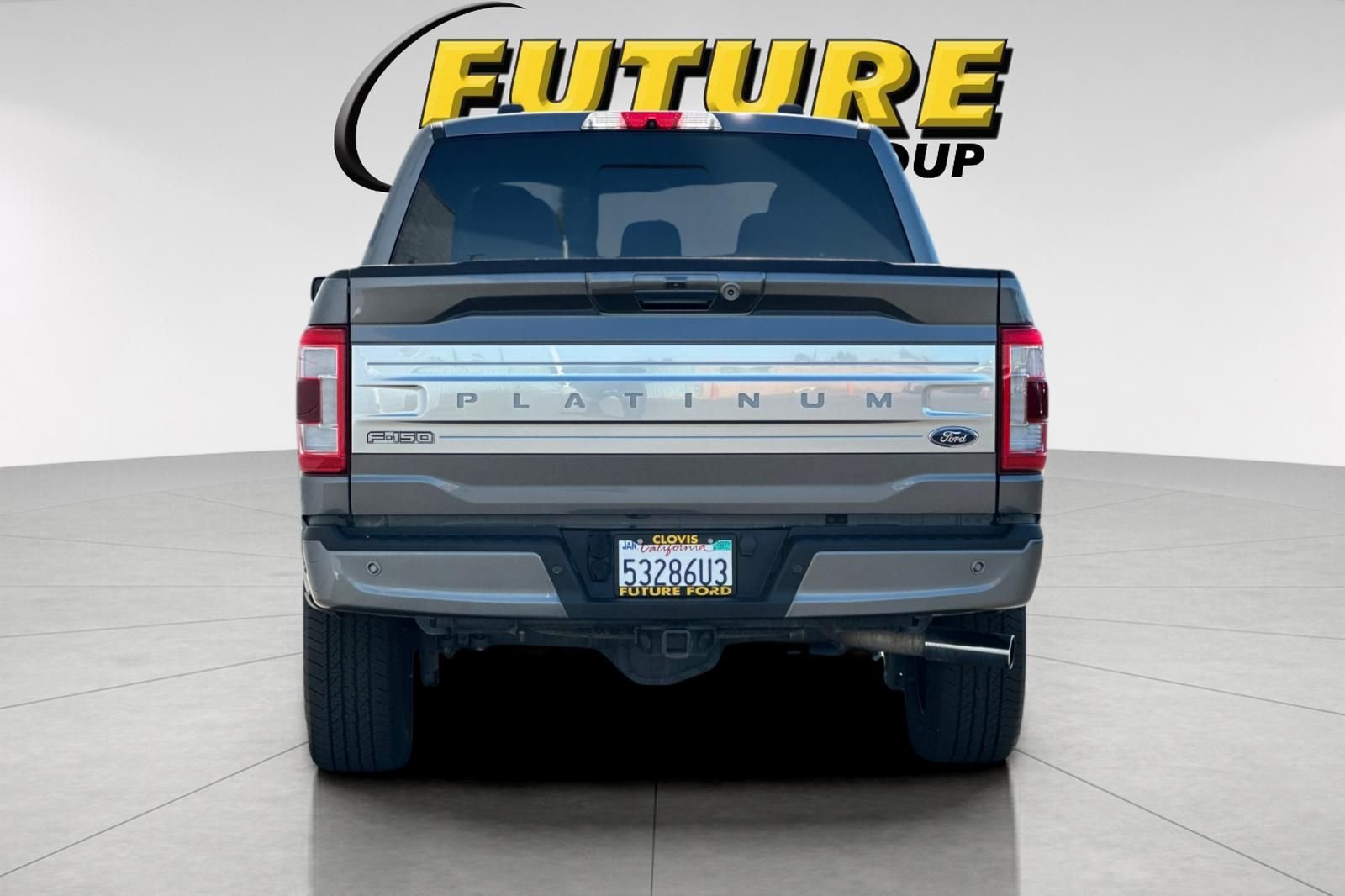 Used 2022 Gray Ford Platinum image 4
