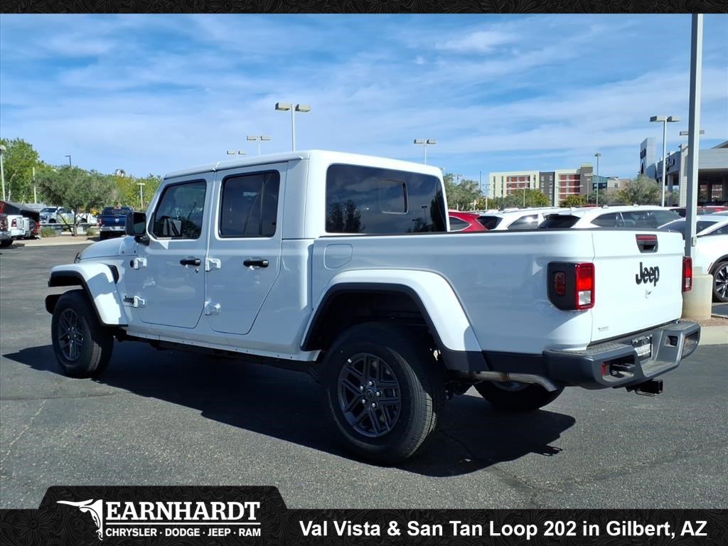 New 2025 Bright White Clearcoat Jeep Sport S image 4
