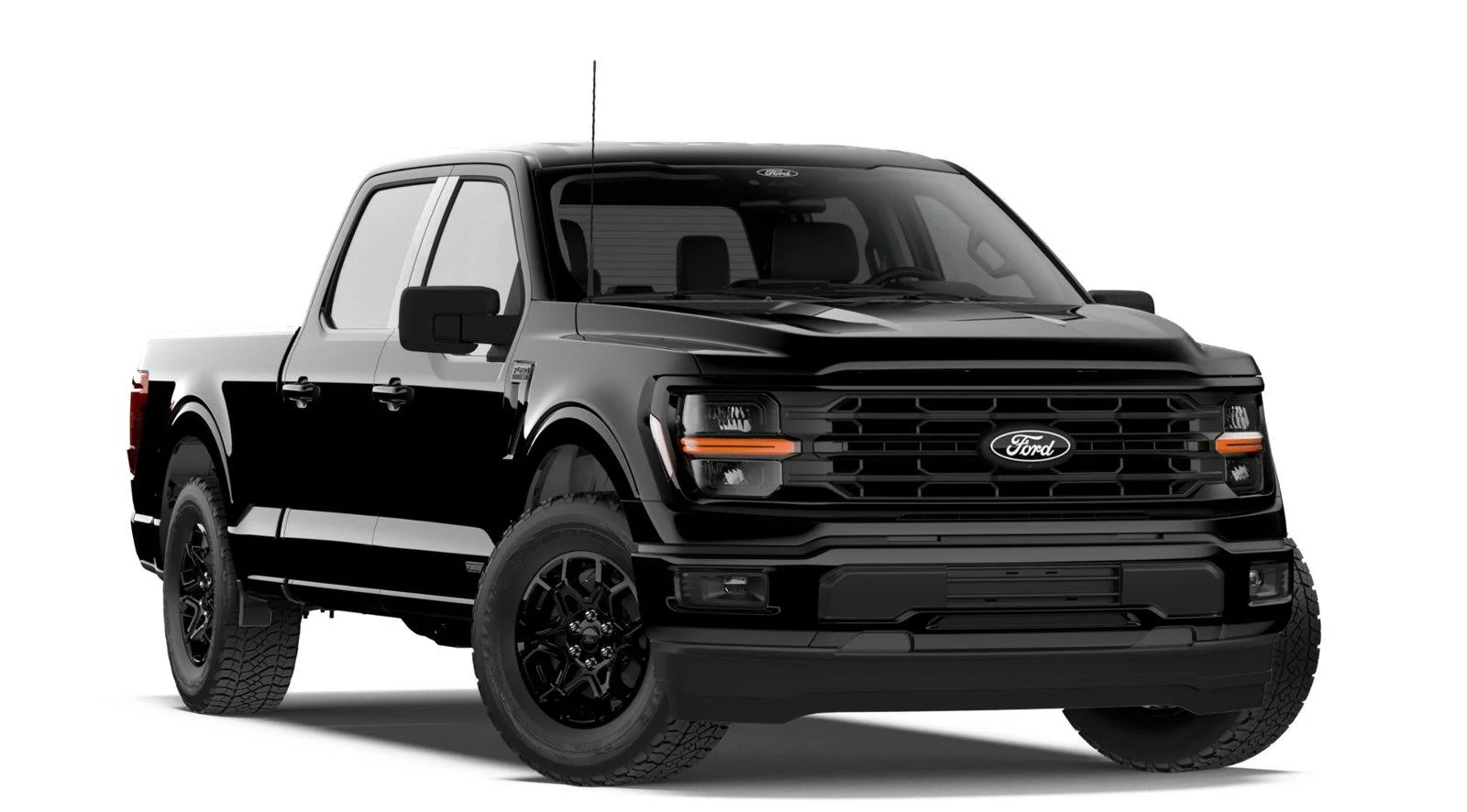 New 2026 Agate Black Metallic FORD XLT image 4