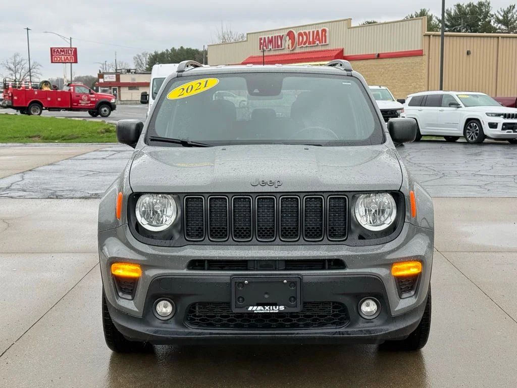 Used 2021 Jeep Renegade 80TH Edition with VIN ZACNJDBB6MPM56574 for sale in Goshen, IN