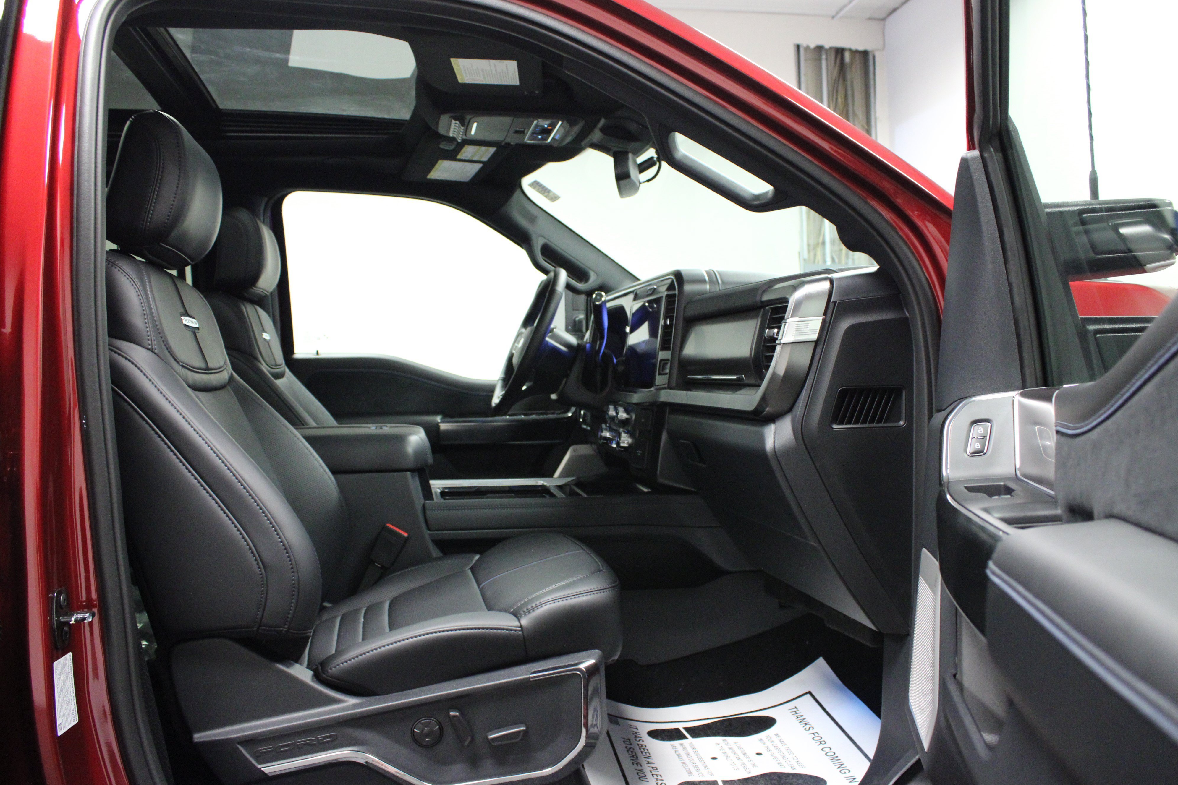 New 2026 Ruby Red Metallic Tinted Clearcoat Ford Platinum image 16