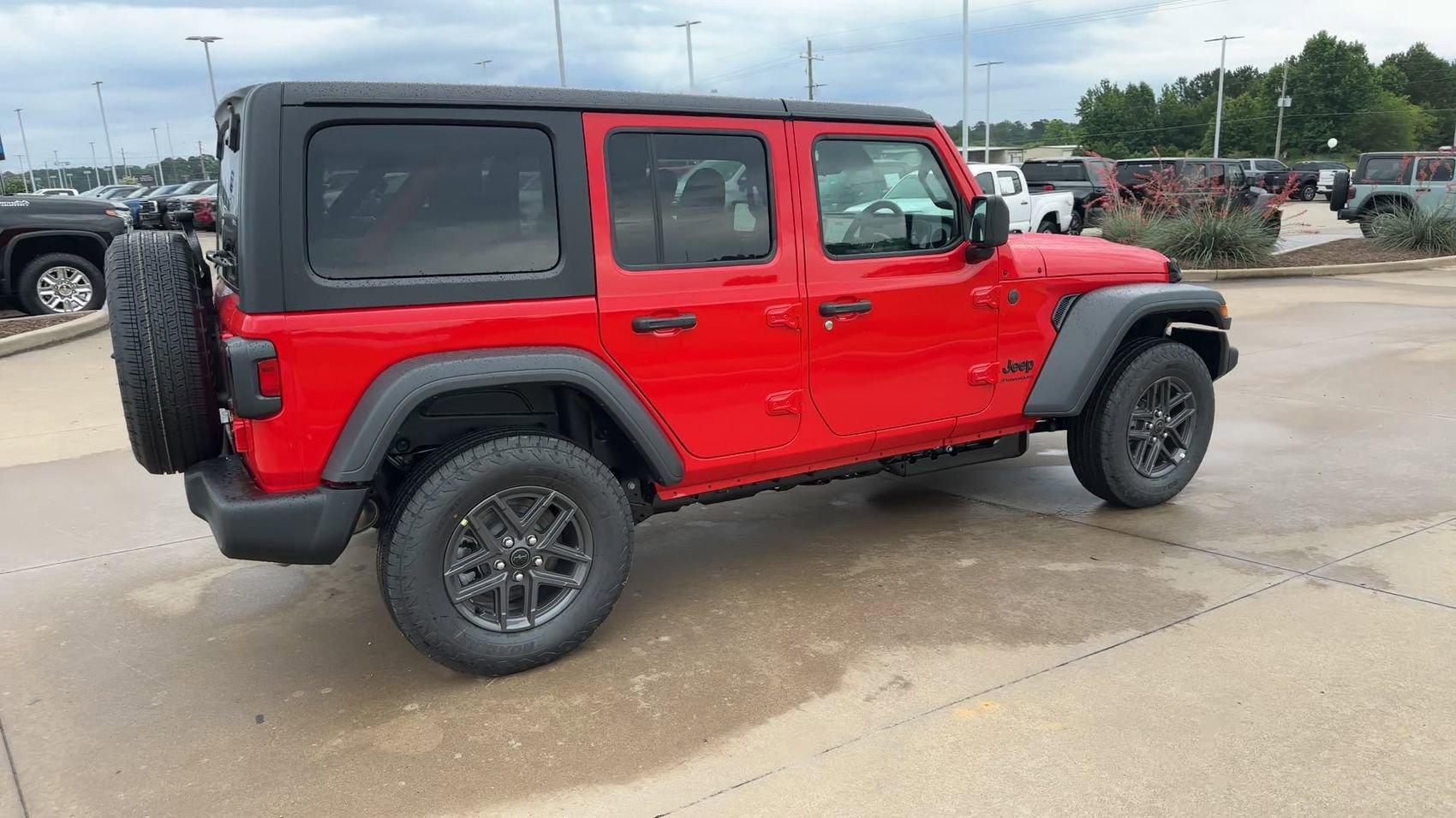 New 2026 Firecracker Red Clearcoat Jeep Sport image 8