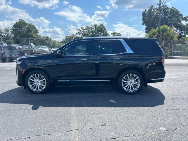 Used 2023 Black Cadillac Premium Luxury image 2