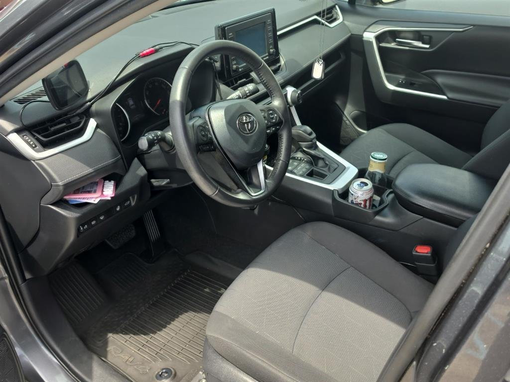 Used 2021 Magnetic Gray Metallic Toyota XLE image 2