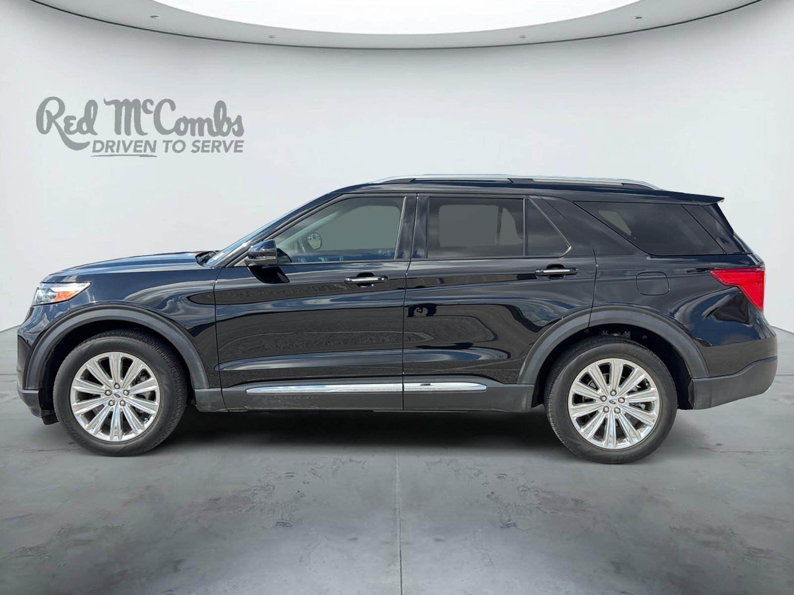 Used 2023 Agate Black Metallic Ford Limited image 8