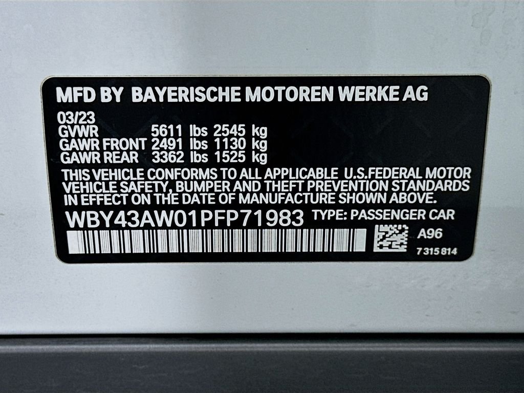 Certified Used 2023 Mineral White Metallic BMW eDrive35 image 33