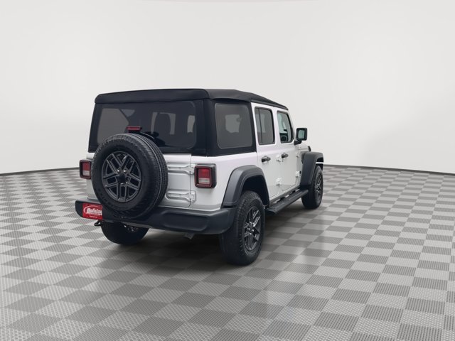 Used 2024 Bright White Clearcoat Jeep Sport S image 36