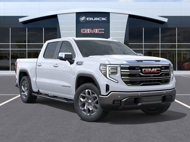 New 2026 Glacier White Tricoat GMC SLT image 7