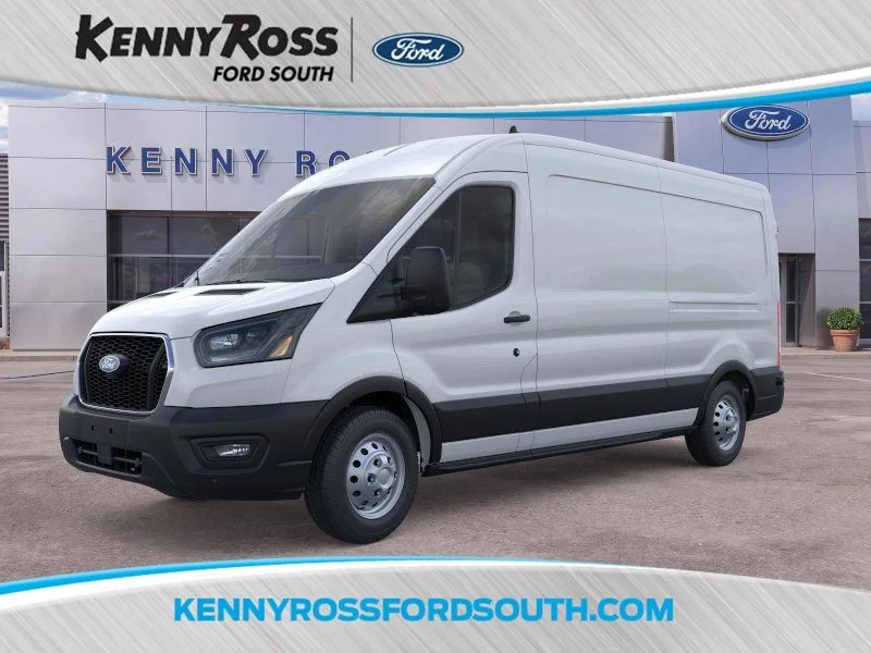 New 2026 Oxford White Ford Cargo Van image 1