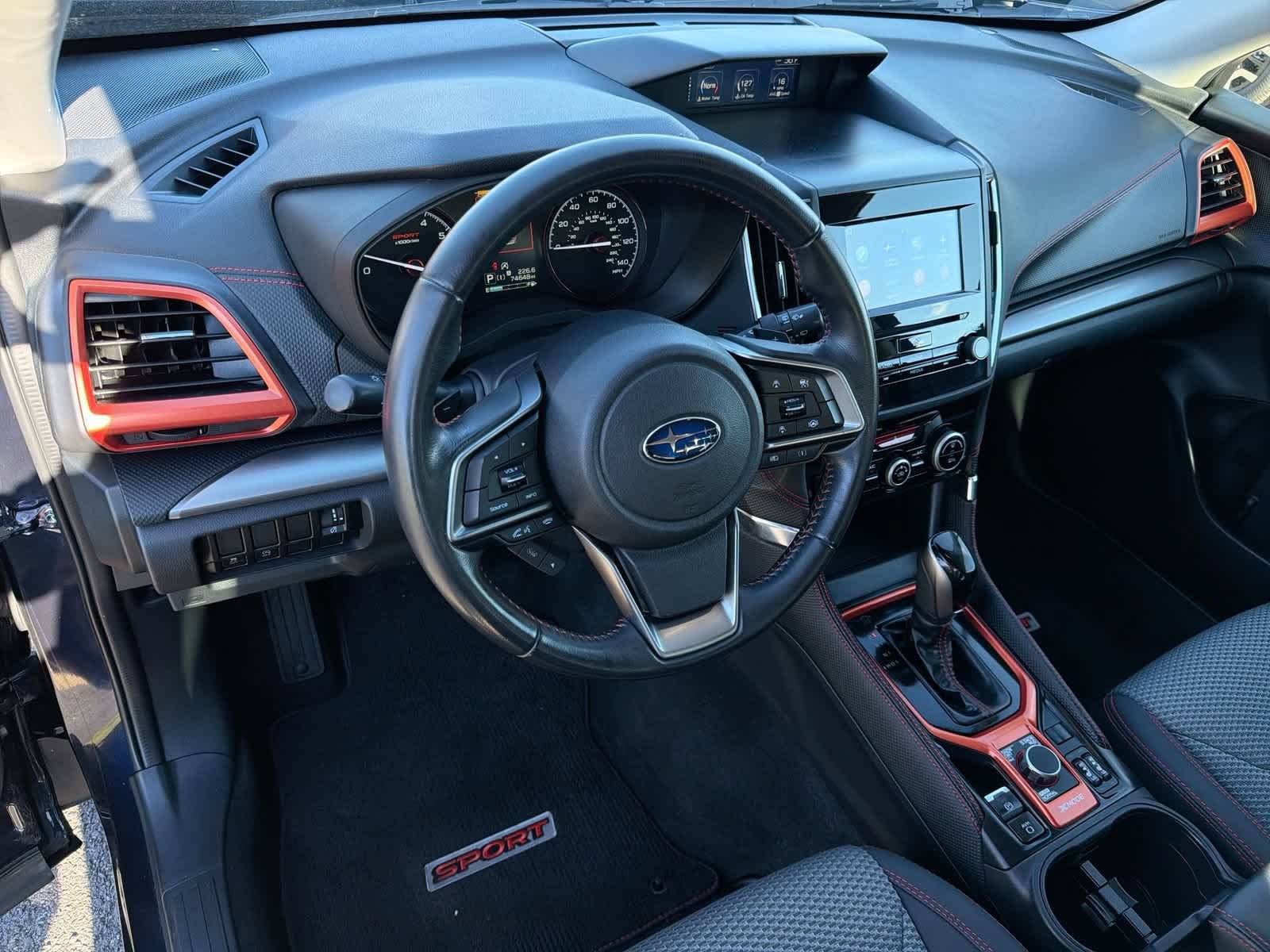 Used 2020 Dark Blue Pearl Subaru Sport image 10