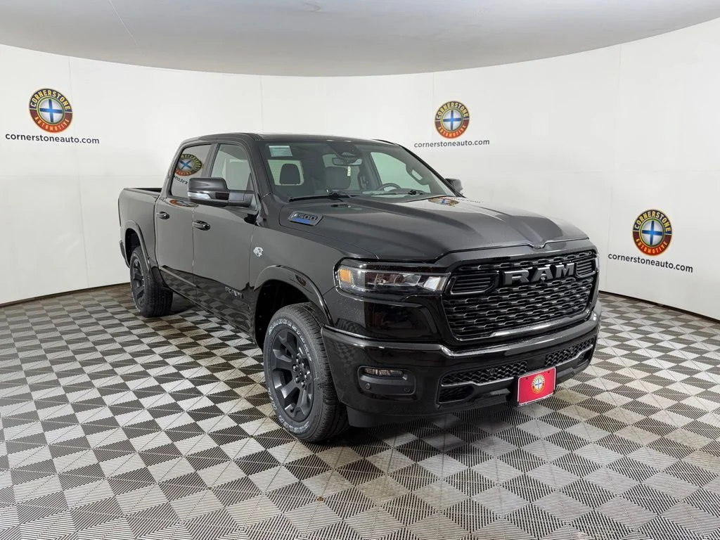 New 2026 Diamond Black Crystal Pearl-Coat Exterior Paint RAM Big Horn image 20