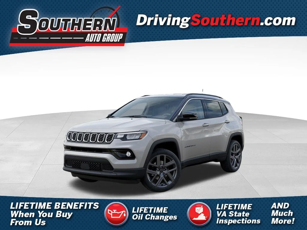 New 2026 Silver Zynith Metallic Clear-Coat Exterior Paint Jeep Limited image 1