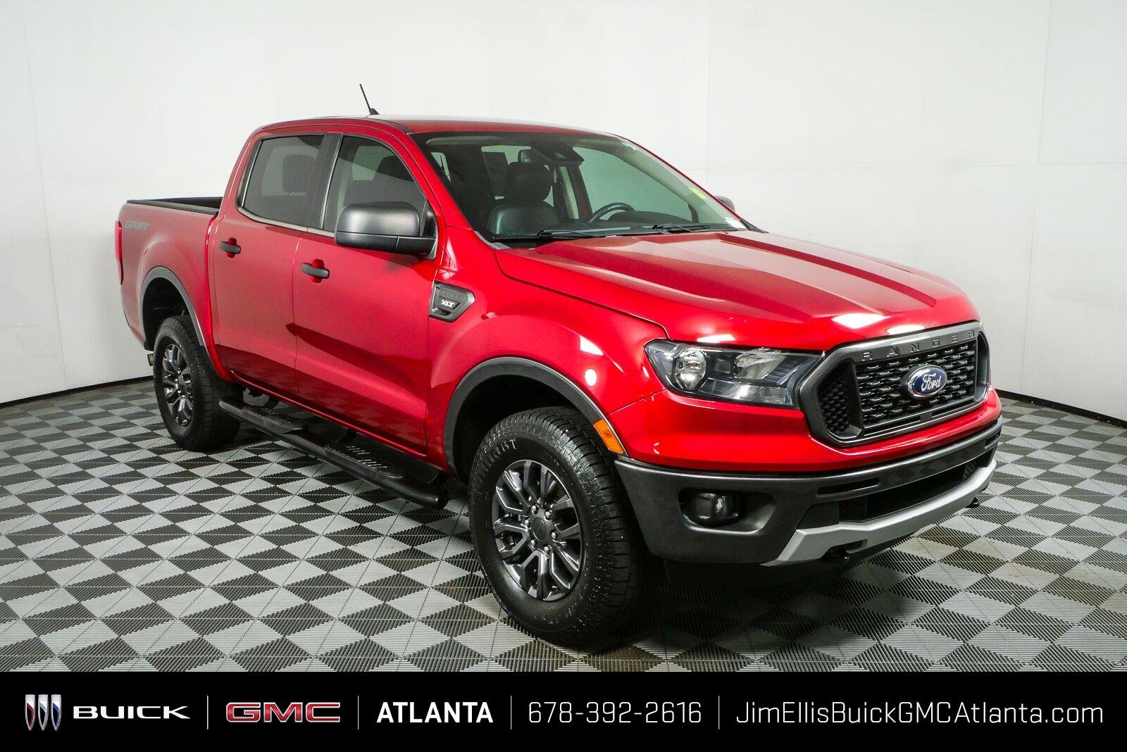 Used 2020 Rapid Red Metallic Tinted Clearcoat Ford XLT image 1