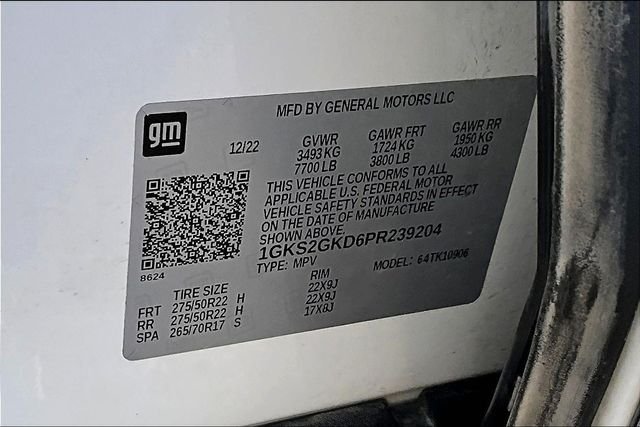 Used 2023 White GMC SLT image 19
