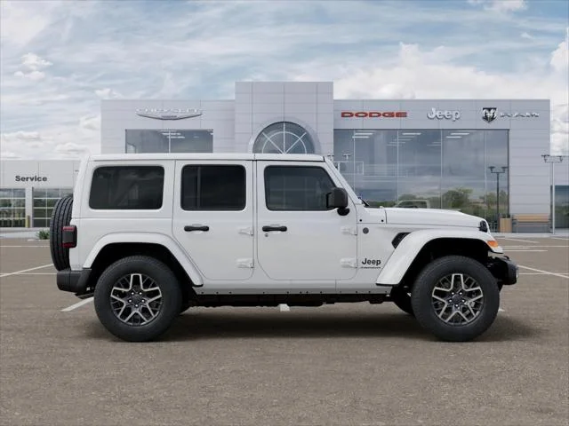 New 2026 Bright White Clear-Coat Exterior Paint Jeep Sahara image 43