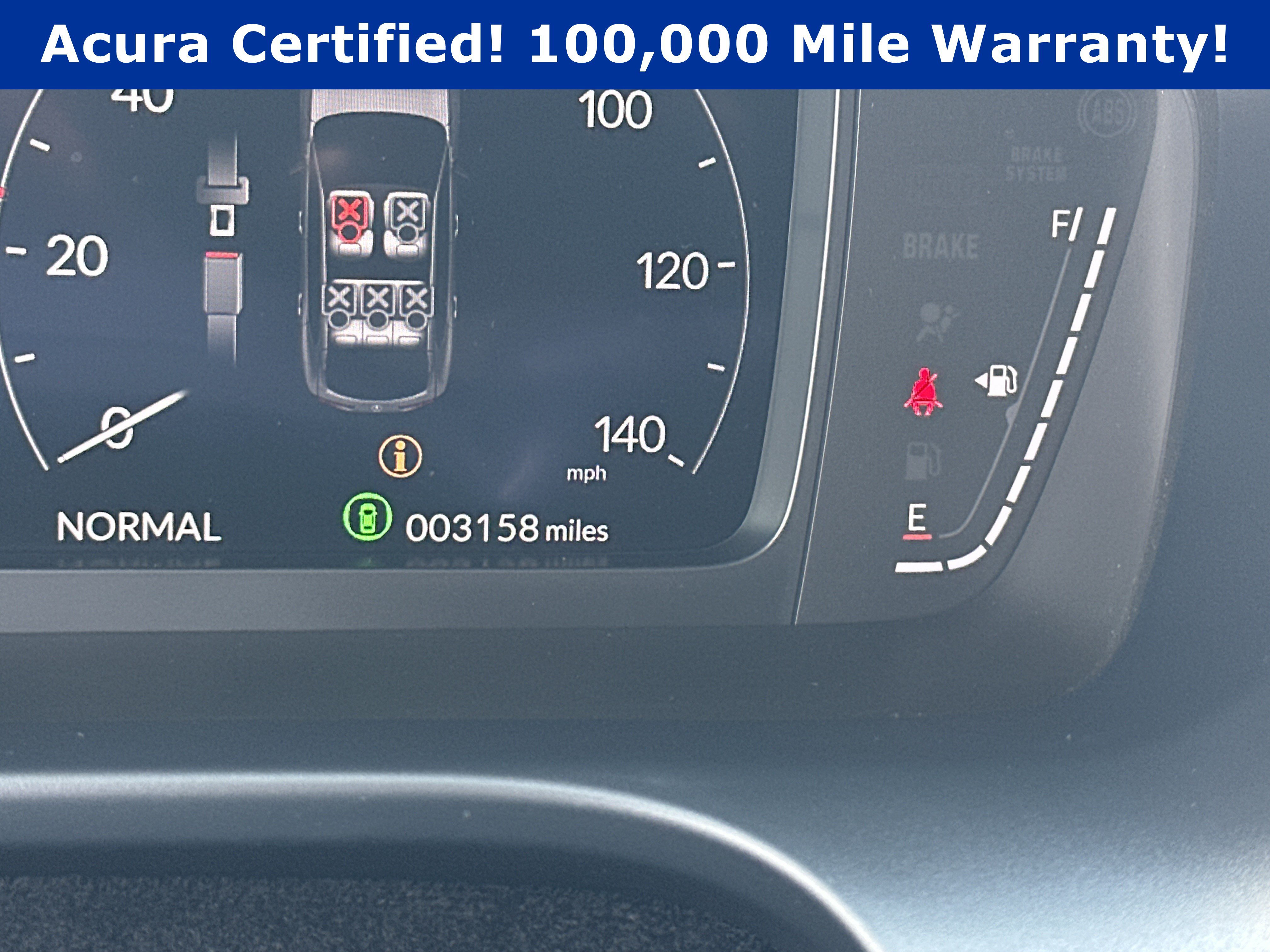 Used 2025 Crystal Black Pearl Acura Base image 31
