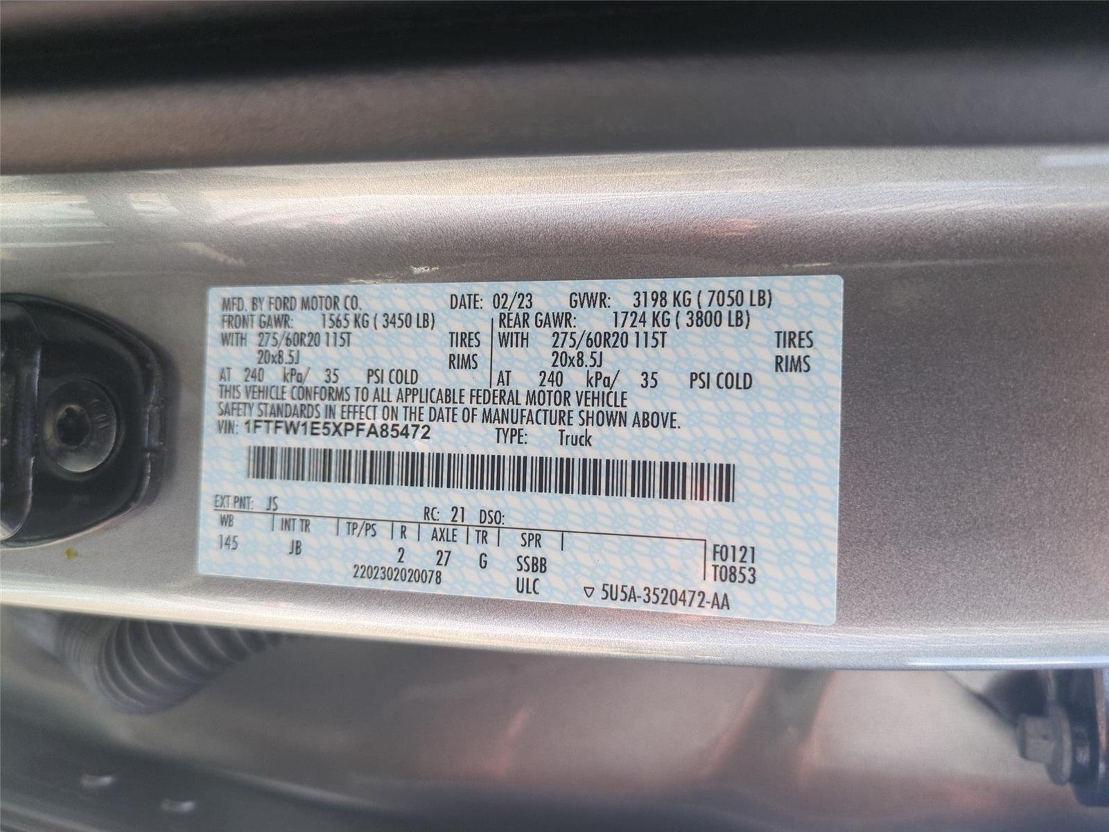 Used 2023 Iconic Silver Ford XL image 39